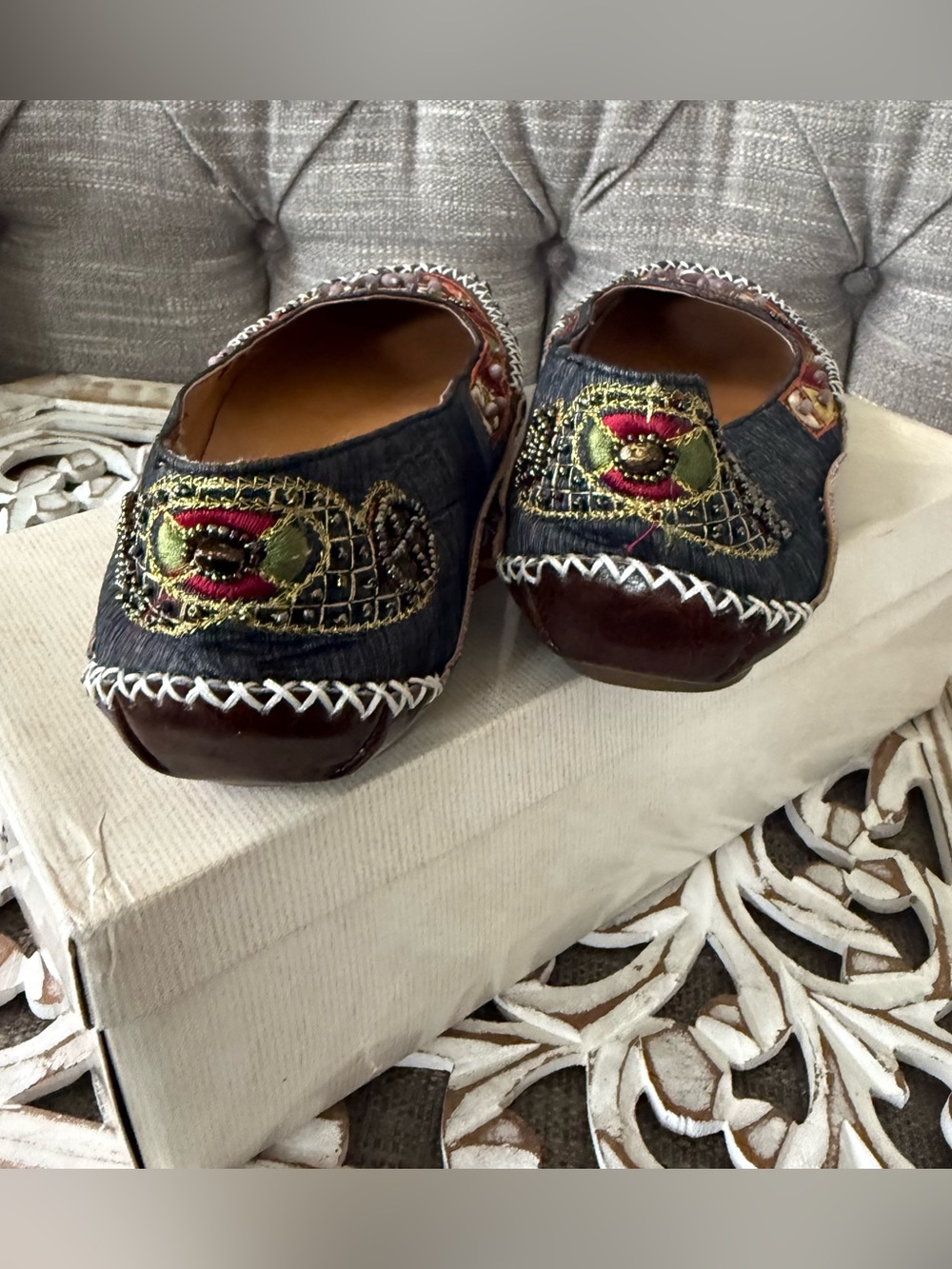Matisse Beaded Flats Shoes Women’s 7 - Picture 6 of 8
